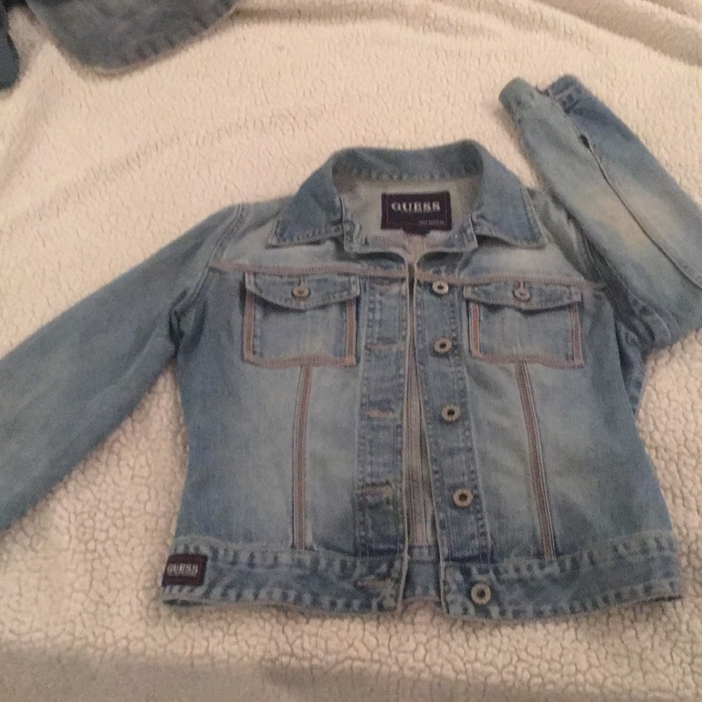 Guess denim jacket. Perfect condition.